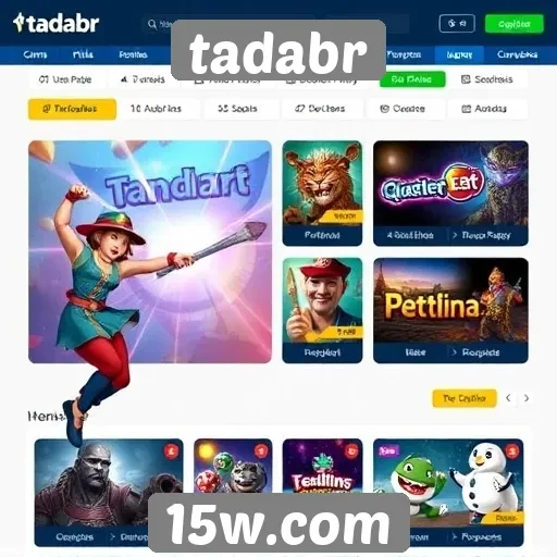 Recursos e funcionalidades do site de jogos tadabr